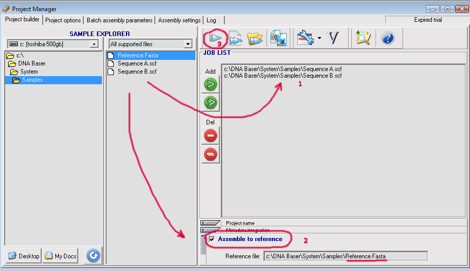 contig assembly software